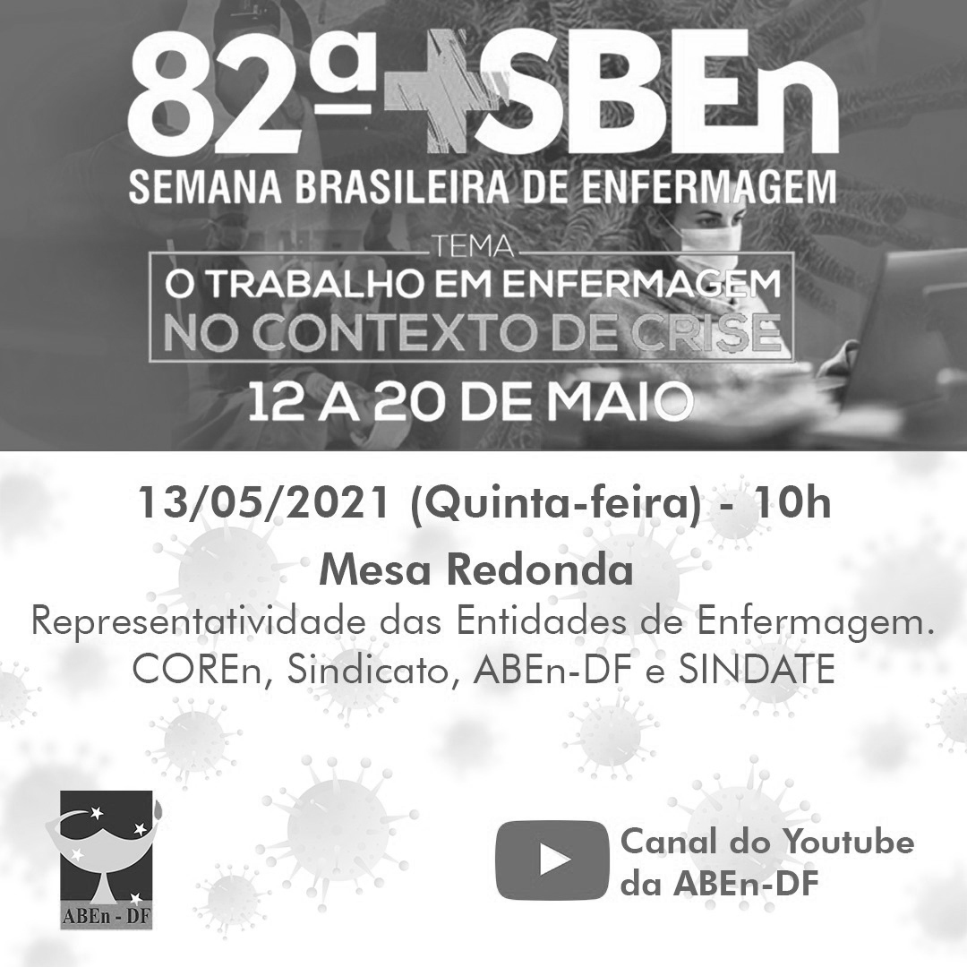 Mesa redonda: Representatividade da Entidades de Enfermagem